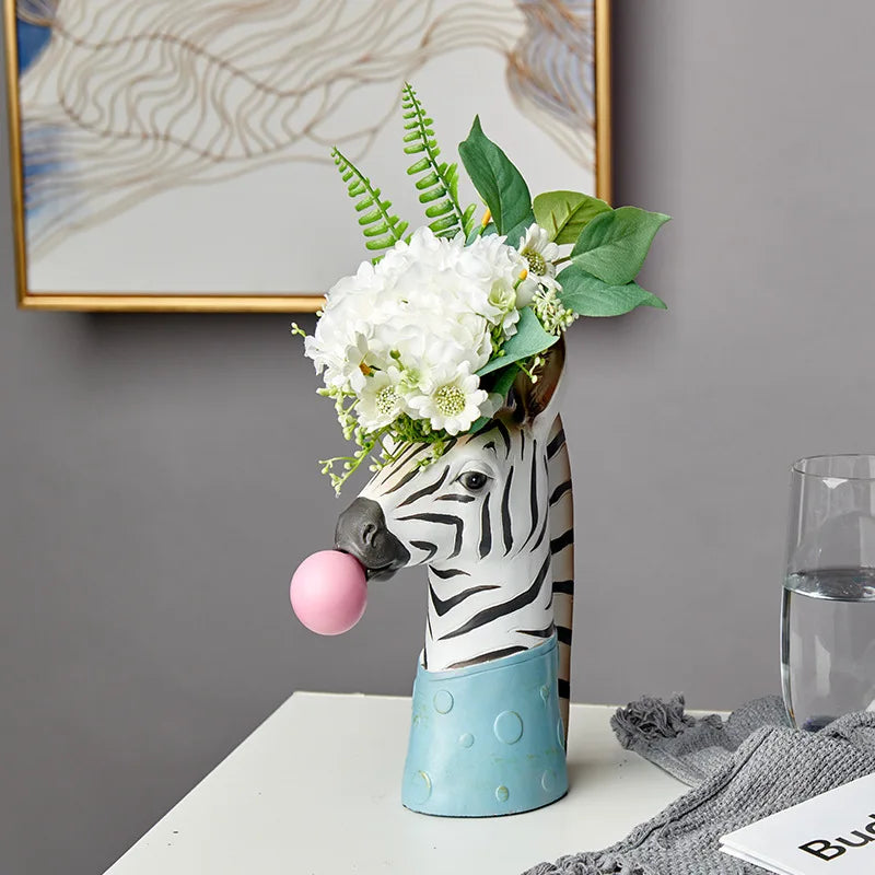 Bubblegum Safari Vase