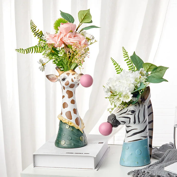 Bubblegum Safari Vase