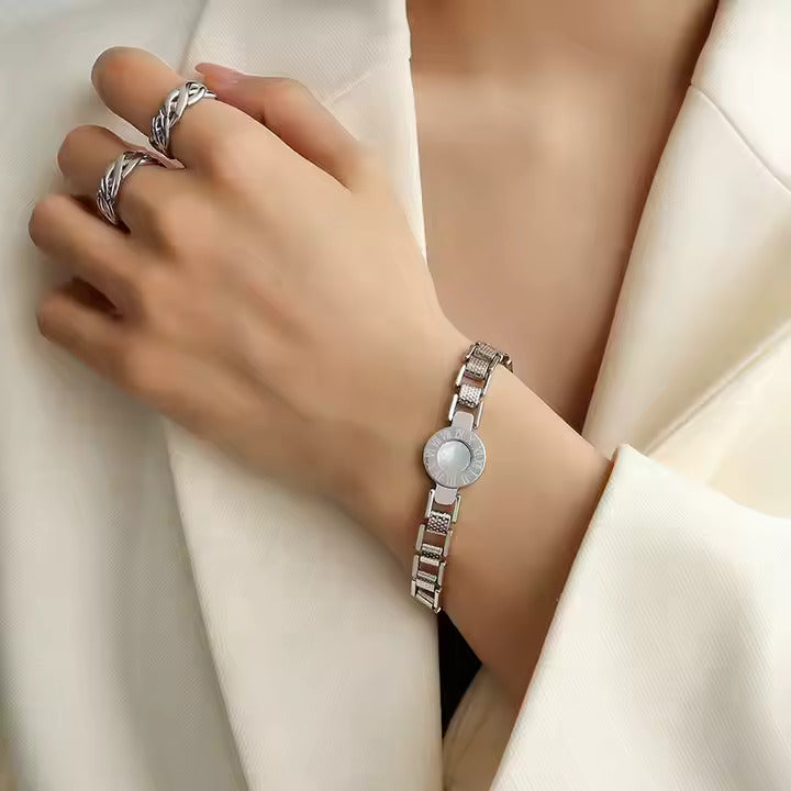 Lustre Roman Bangle