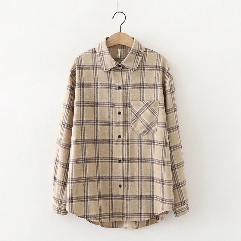 Oversized Women's Plaid