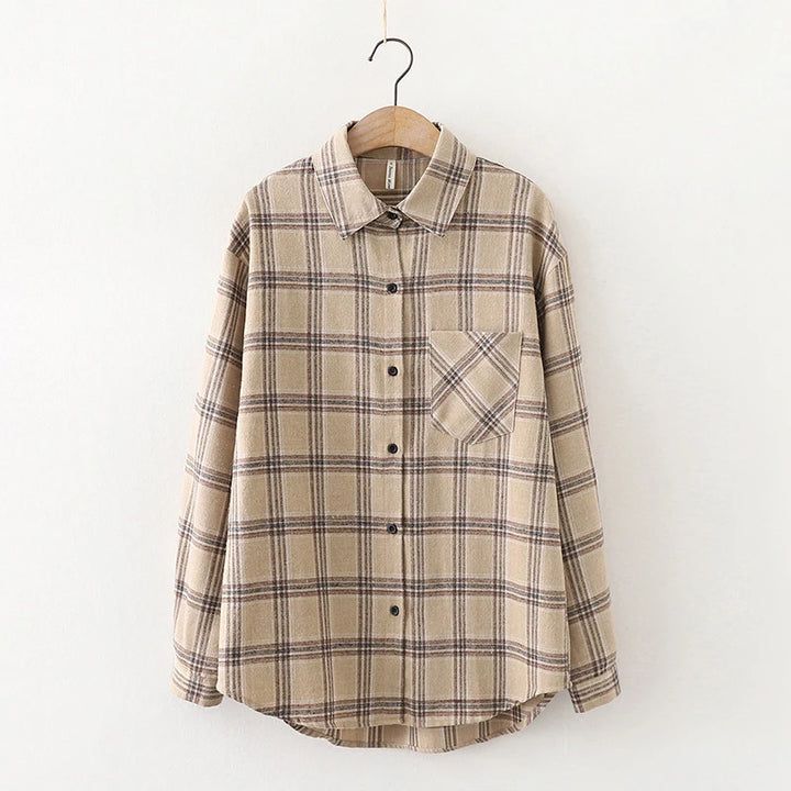 Oversized Women's Plaid