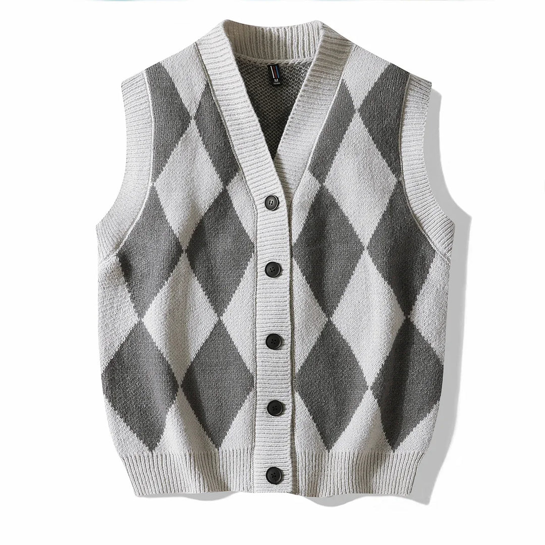 Wesley Argyle Vest