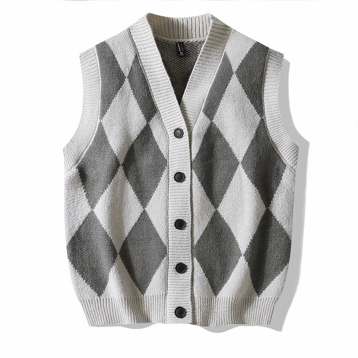 Wesley Argyle Vest
