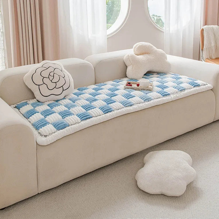 Château Plush Sofa Cover