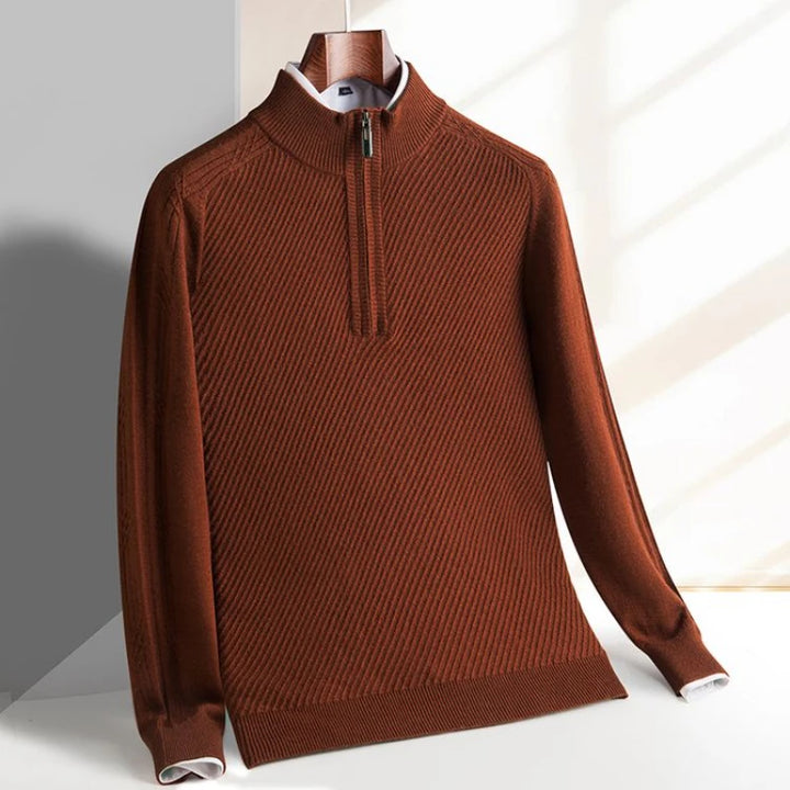 Barclay Ribbed Quarter-Zip