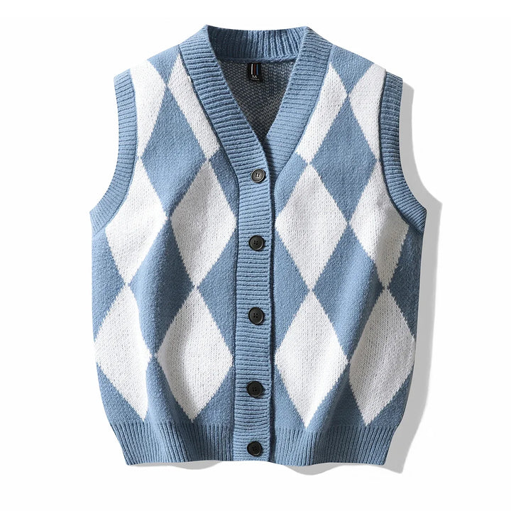 Wesley Argyle Vest