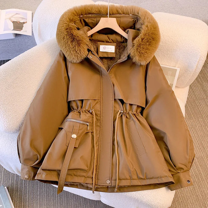 Fleece Lined Women's Coat