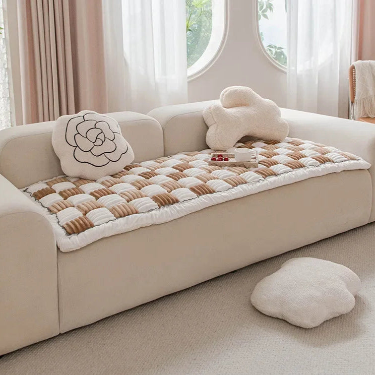 Château Plush Sofa Cover