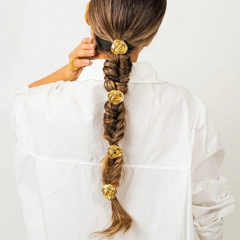 Aurora Gold Hair Cuffs