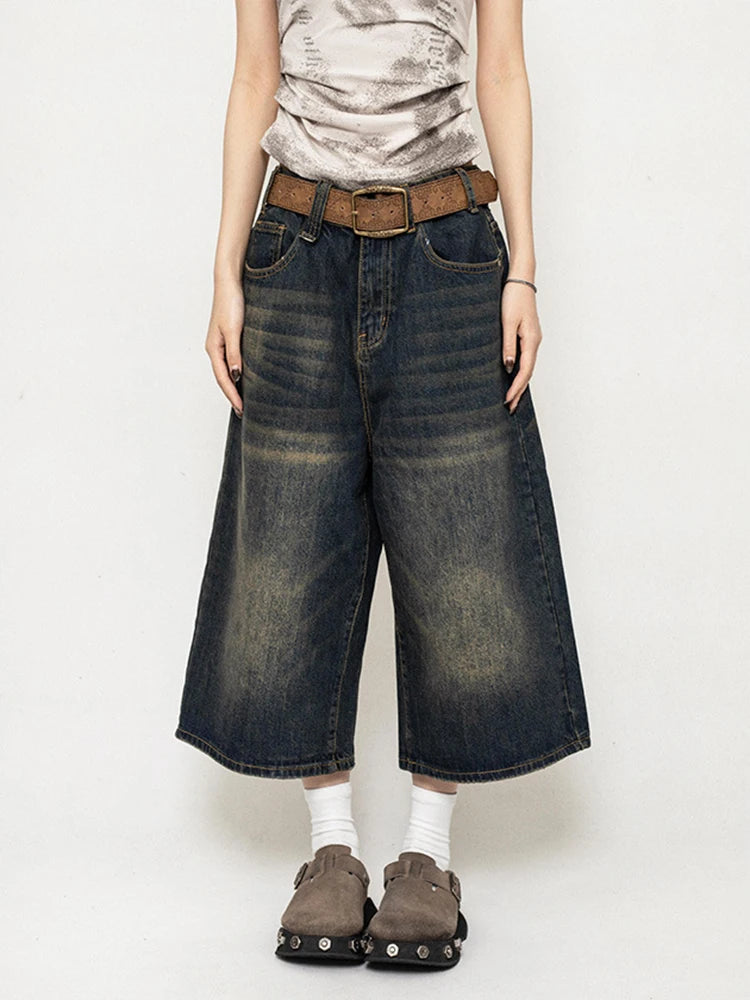 Roxie Fade Denim Shorts