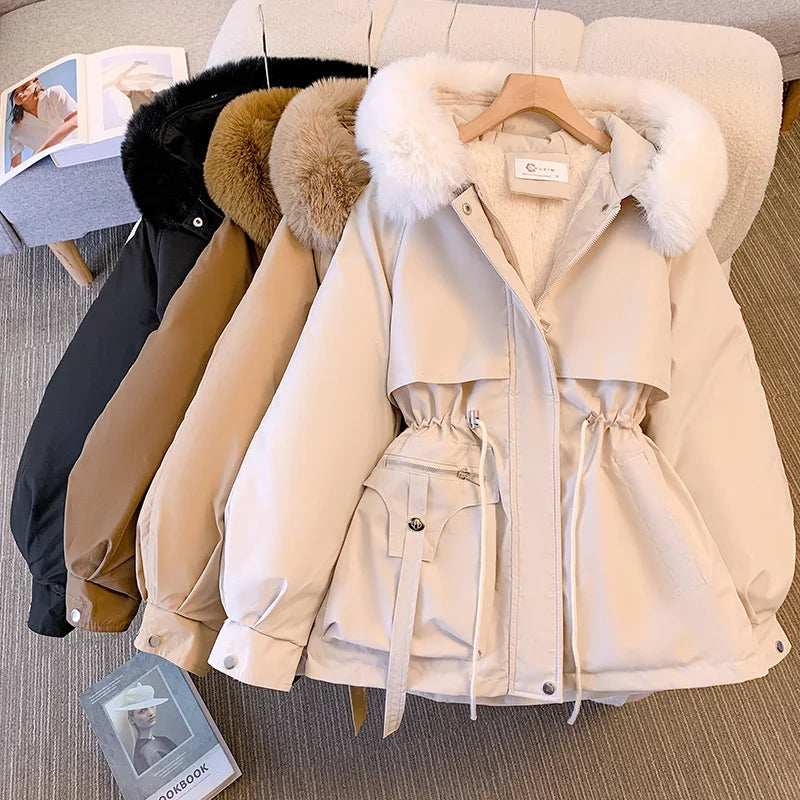 Fleece Lined Women's Coat