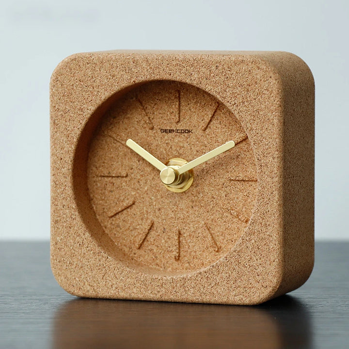Cork Desk Clock