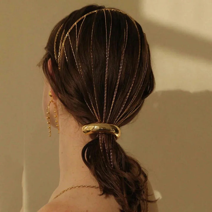 Aurora Gold Hair Cuffs