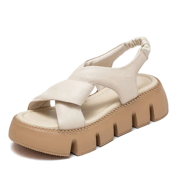 Arlo Cross-Strap Platforms
