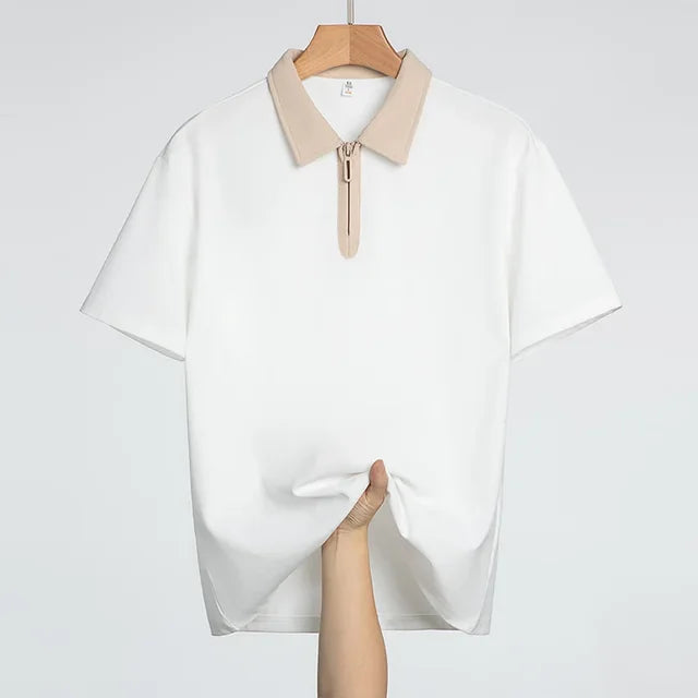 Crest Zip Polo