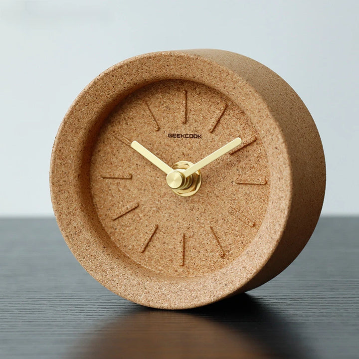 Cork Desk Clock