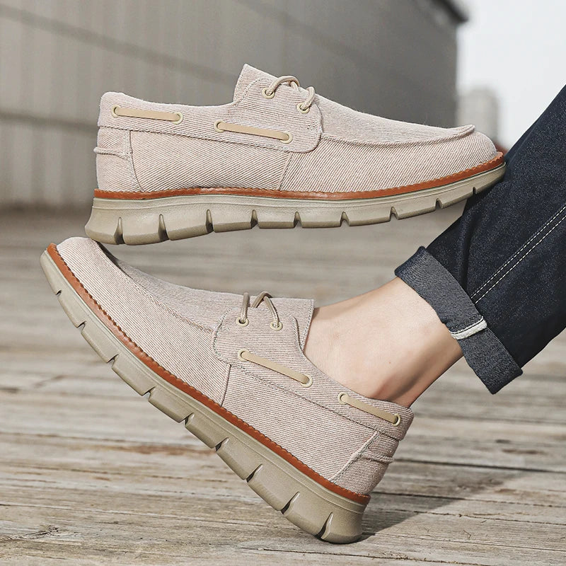 Clive Canvas Slip-Ons