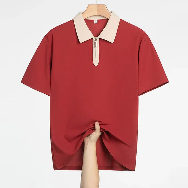 Crest Zip Polo