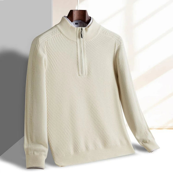 Barclay Ribbed Quarter-Zip
