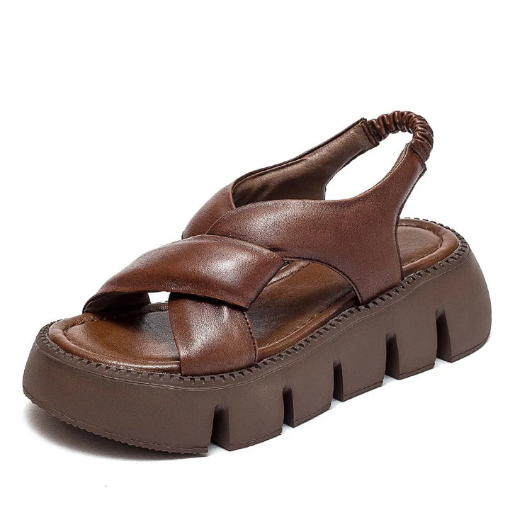 Arlo Cross-Strap Platforms