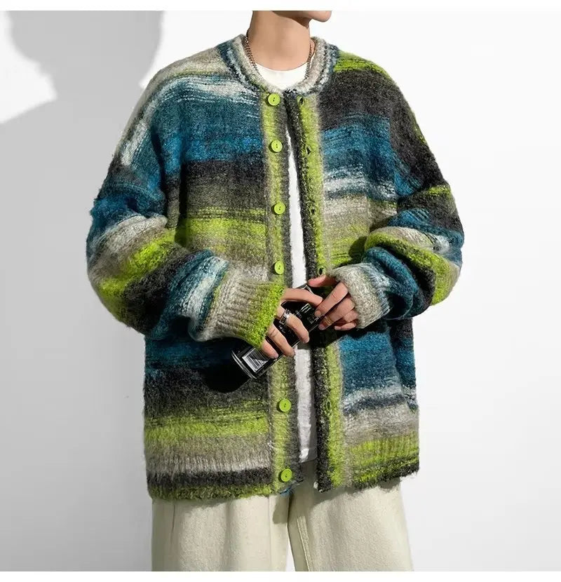Alpine Mist Knit Cardigen