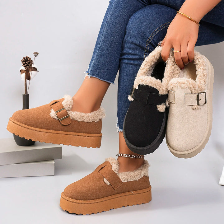 Nordic Haven Plush Clogs