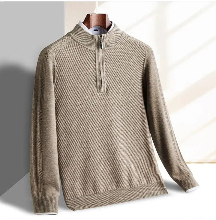 Barclay Ribbed Quarter-Zip