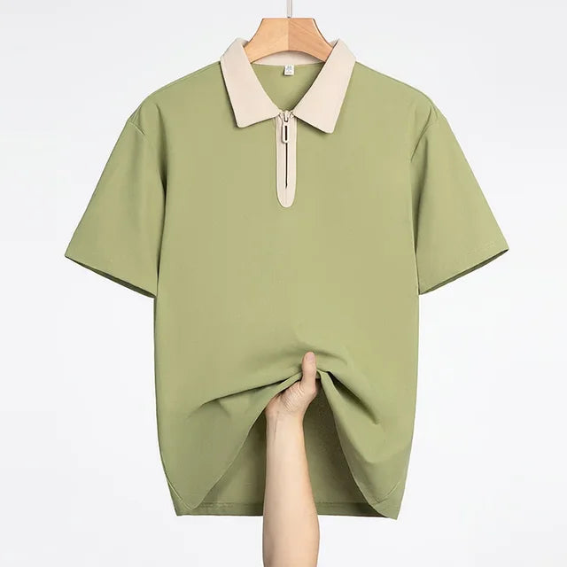 Crest Zip Polo