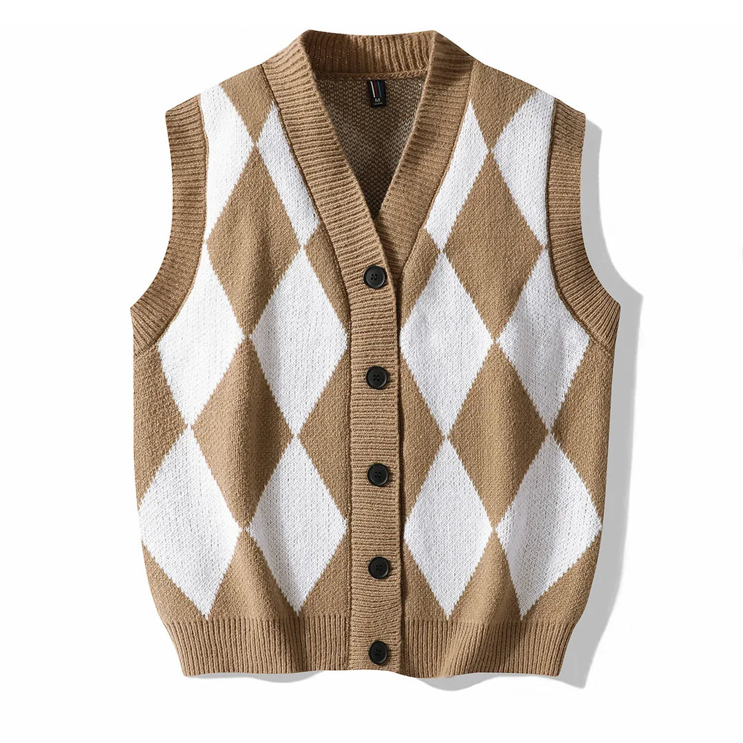 Wesley Argyle Vest