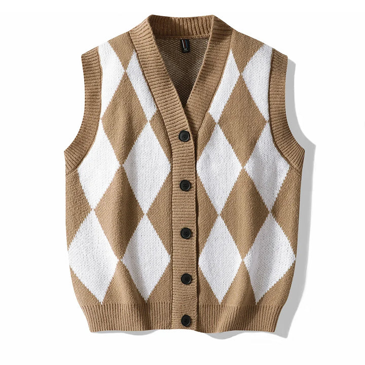 Wesley Argyle Vest