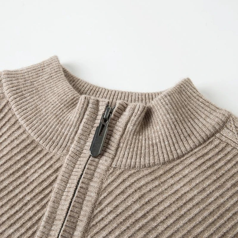 Barclay Ribbed Quarter-Zip