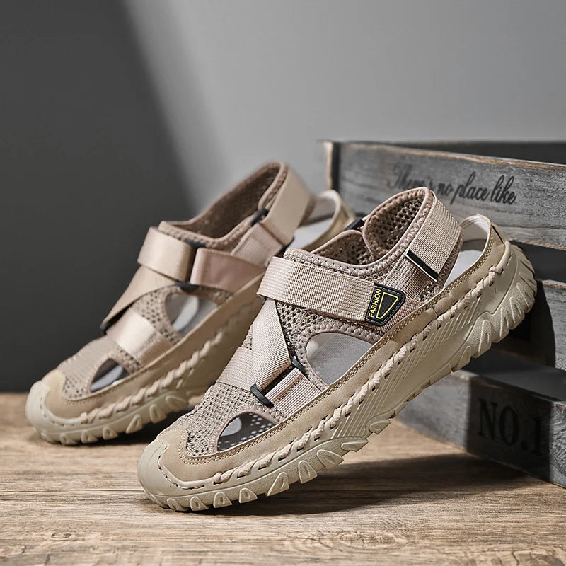 Griffin Leather Trek Sandals