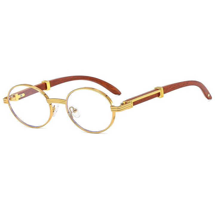 Elowen Oval Frame Sunglasses