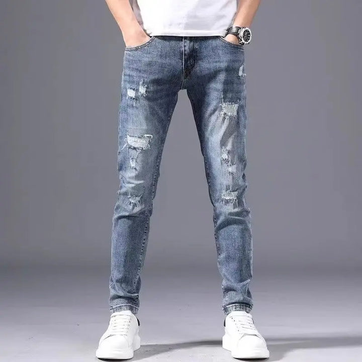 Crater Ripped Jeans