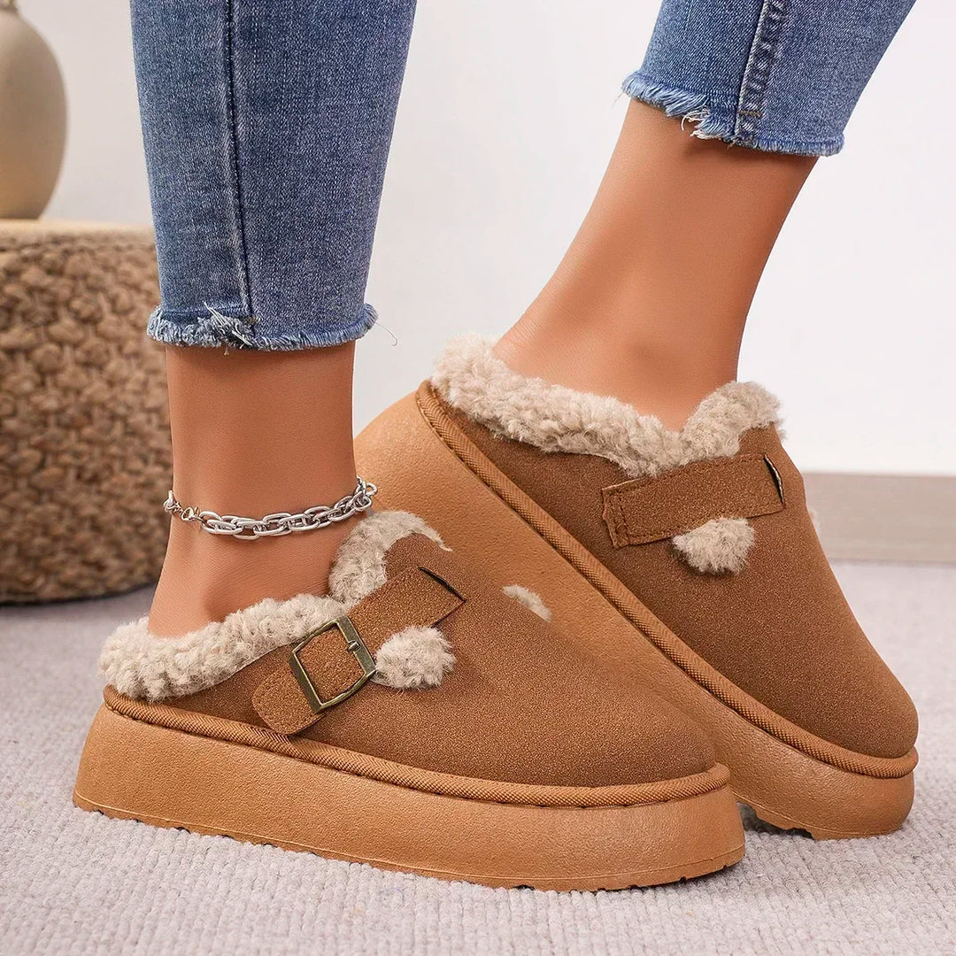 Nordic Haven Plush Clogs