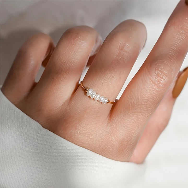 Lumiére Stacked Pearl Set