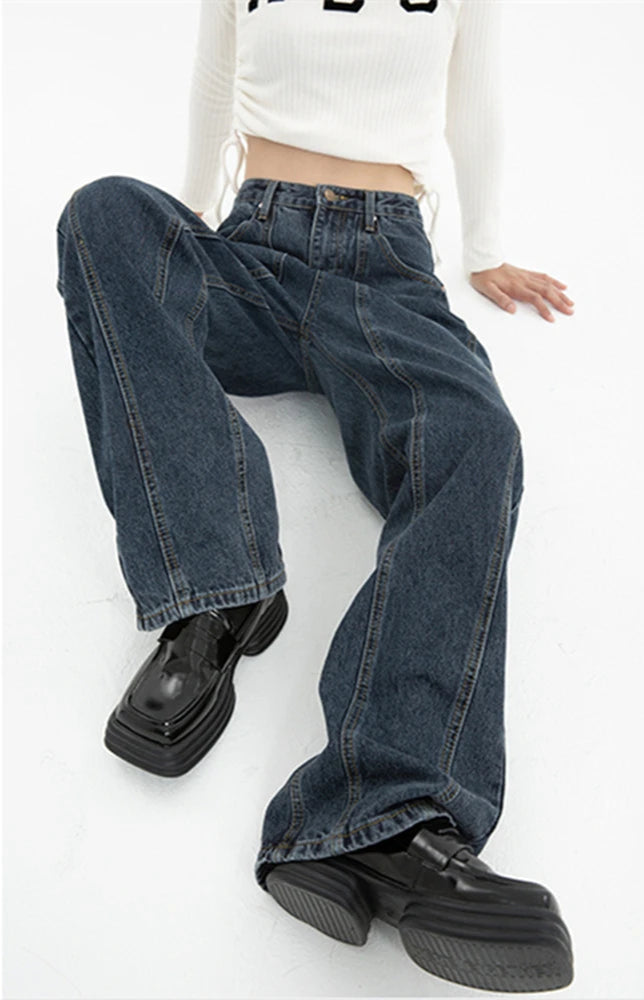 Soho Wide-Leg Denim Jeans