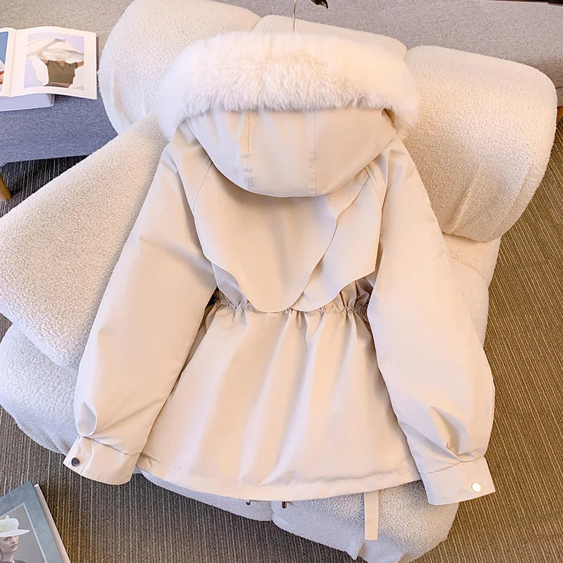 Fleece Lined Women's Coat