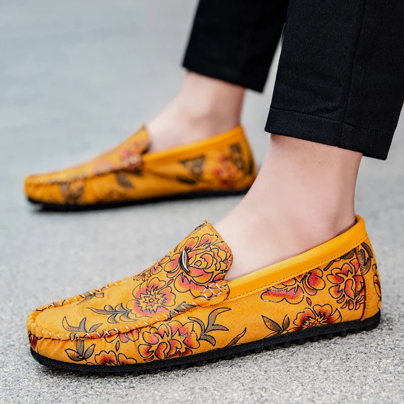 Wolfe Embossed Loafers