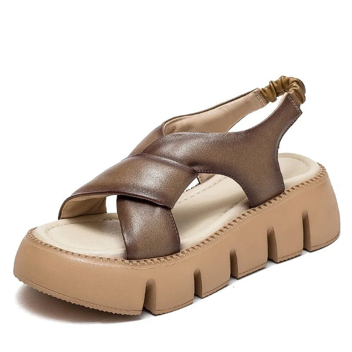 Arlo Cross-Strap Platforms