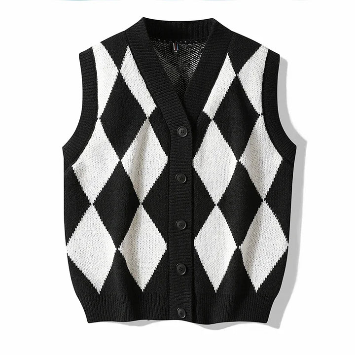 Wesley Argyle Vest
